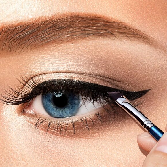 🆕 Makeup Eyeliner Brush Precision Premium Quality  Cruelty Synthetic Bristles - Picture 4 of 7